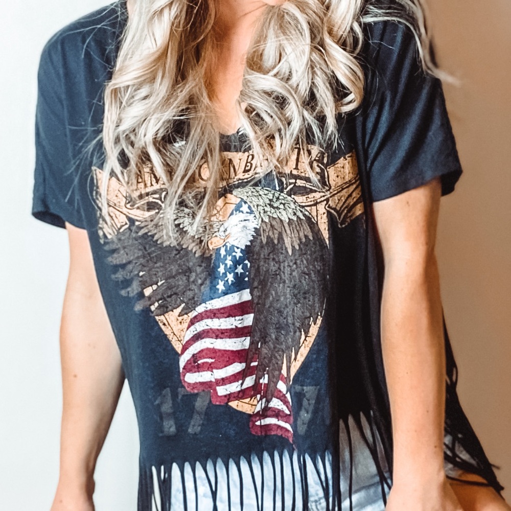 Slightly cropped tee